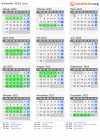 Kalender 2022 mit Ferien und Feiertagen Jura