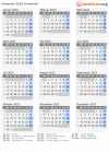 Kalender 2023 mit Ferien und Feiertagen Armenien