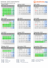 Kalender 2023 mit Ferien und Feiertagen Australisches Hauptstadtterritorium