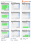 Kalender 2023 mit Ferien und Feiertagen Neusüdwales