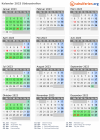 Kalender 2023 mit Ferien und Feiertagen Südaustralien