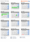 Kalender 2023 mit Ferien und Feiertagen Ishøj