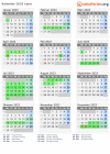 Kalender 2023 mit Ferien und Feiertagen Lejre