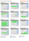 Kalender 2023 mit Ferien und Feiertagen Mariagerfjord