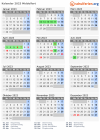 Kalender 2023 mit Ferien und Feiertagen Middelfart