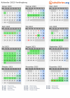 Kalender 2023 mit Ferien und Feiertagen Vordingborg