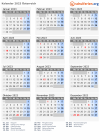 Kalender 2023 mit Ferien und Feiertagen Österreich