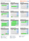Kalender 2023 mit Ferien und Feiertagen Vorarlberg