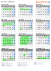 Kalender 2023 mit Ferien und Feiertagen Wien