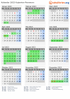 Kalender 2023 mit Ferien und Feiertagen Kujawien-Pommern