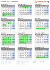 Kalender 2023 mit Ferien und Feiertagen Podlachien