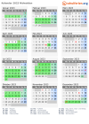 Kalender 2023 mit Ferien und Feiertagen Nidwalden