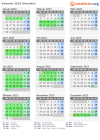 Kalender 2023 mit Ferien und Feiertagen Obwalden