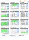 Kalender 2023 mit Ferien und Feiertagen Schaffhausen