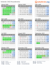 Kalender 2025 mit Ferien und Feiertagen Neusüdwales