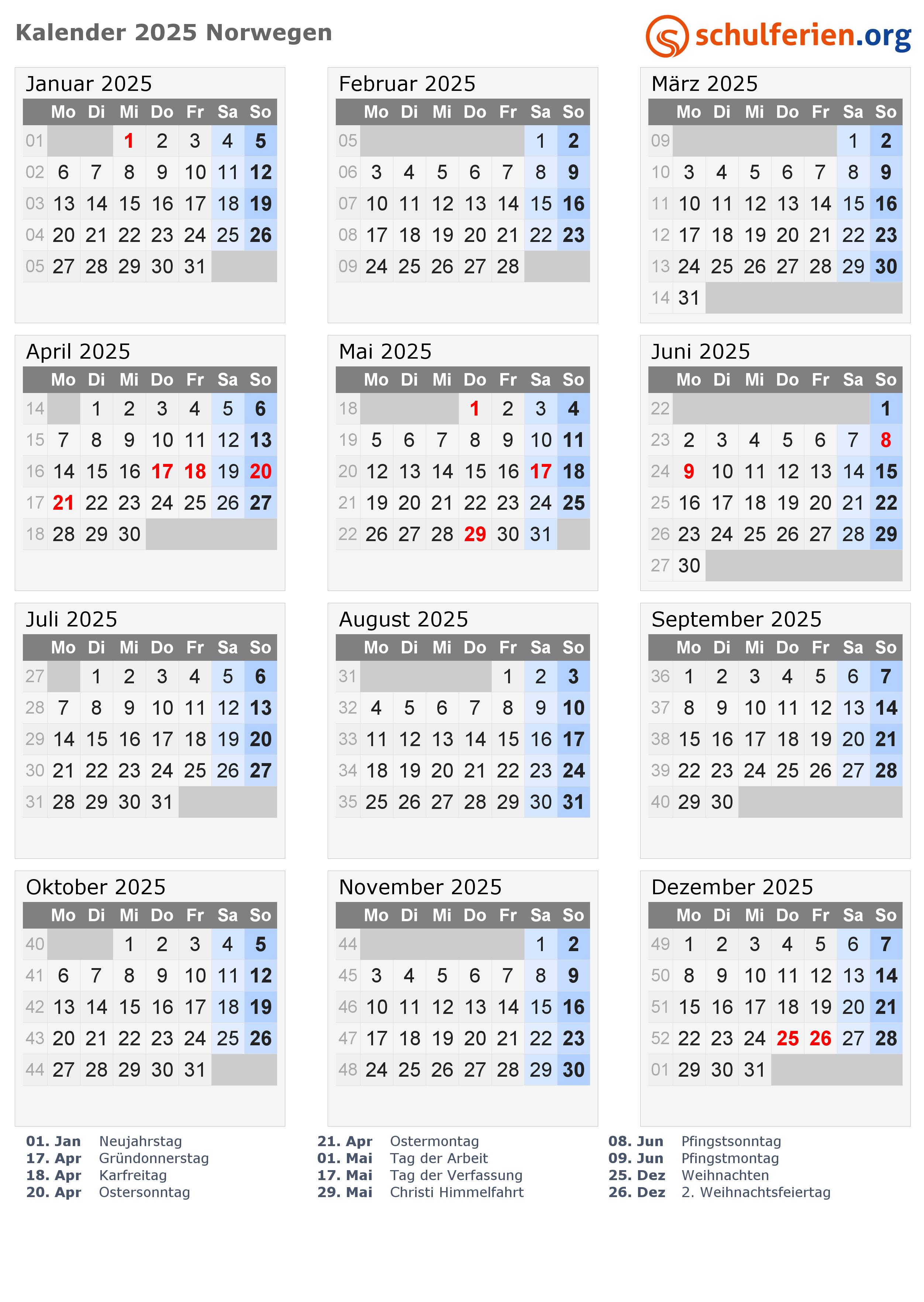 kalender-norwegen-2025-mit-feiertage