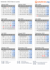 Kalender 2025 mit Ferien und Feiertagen Sierra Leone