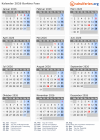 Kalender 2026 mit Ferien und Feiertagen Burkina Faso