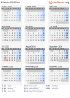Kalender 2026 mit Ferien und Feiertagen Peru