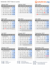 Kalender 2027 mit Ferien und Feiertagen Sierra Leone