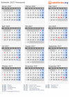 Kalender 2027 mit Ferien und Feiertagen Venezuela