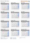 Kalender 2028 mit Ferien und Feiertagen China