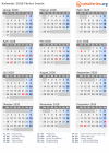 Kalender 2028 mit Ferien und Feiertagen Färöer Inseln