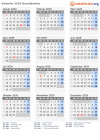 Kalender 2029 mit Ferien und Feiertagen Neusüdwales