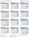 Kalender 2029 mit Ferien und Feiertagen Kambodscha