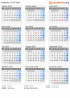 Kalender 2029 mit Ferien und Feiertagen Genf