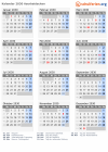 Kalender 2030 mit Ferien und Feiertagen Aserbaidschan