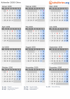 Kalender 2030 mit Ferien und Feiertagen China