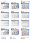 Kalender 2030 mit Ferien und Feiertagen Jura