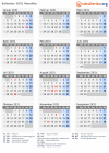 Kalender 2031 mit Ferien und Feiertagen Marokko