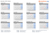 Kalender 2031 mit Ferien und Feiertagen Sudan