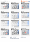 Kalender 2032 mit Ferien und Feiertagen Bahrain