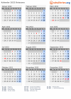 Kalender 2032 mit Ferien und Feiertagen Botsuana