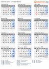 Kalender 2032 mit Ferien und Feiertagen Elfenbeinküste