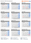 Kalender 2032 mit Ferien und Feiertagen Griechenland
