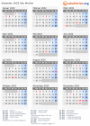 Kalender 2032 mit Ferien und Feiertagen San Marino