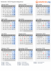 Kalender 2033 mit Ferien und Feiertagen Äquatorialguinea