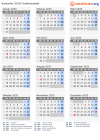 Kalender 2033 mit Ferien und Feiertagen Vatikanstadt