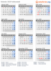 Kalender 2035 mit Ferien und Feiertagen Vatikanstadt