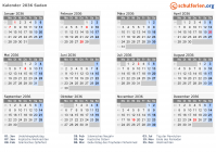 Kalender 2036 mit Ferien und Feiertagen Sudan