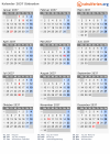 Kalender 2037 mit Ferien und Feiertagen Südsudan