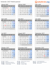 Kalender 2037 mit Ferien und Feiertagen Weißrussland