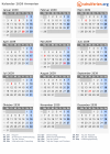 Kalender 2039 mit Ferien und Feiertagen Armenien